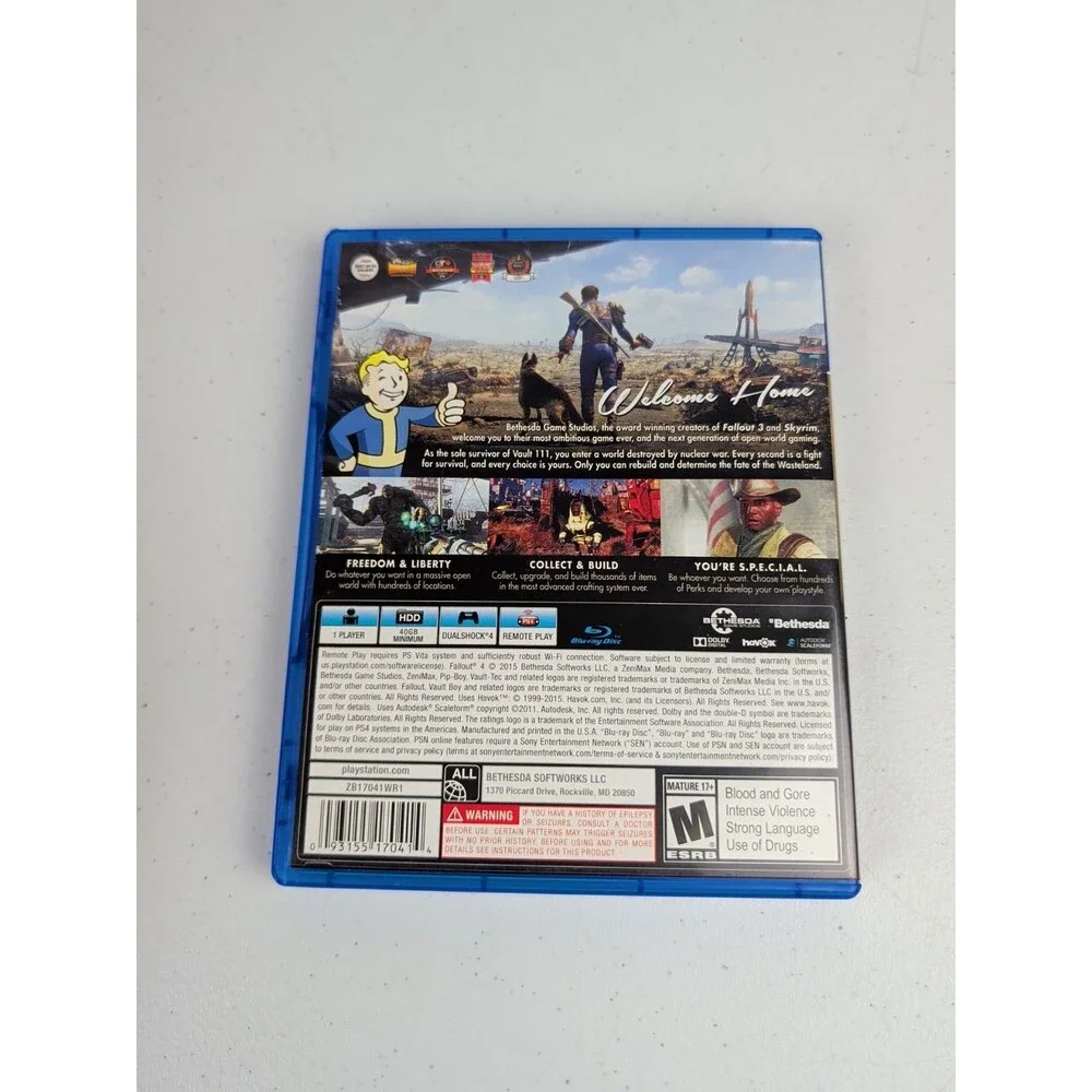 Fallout 4 Sony PlayStation 4 PS4 Tested Works COMPLETE CIB